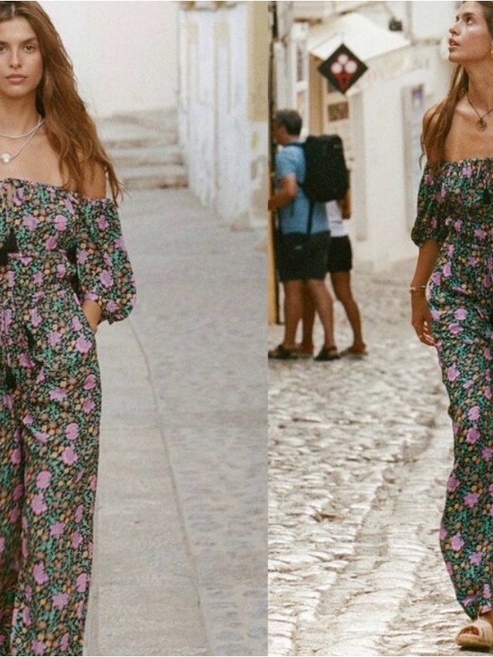 Spell Pants - Spell village floral jumpsuit